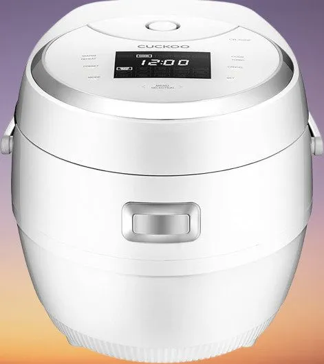 Рисоварка CUCKOO Micom Fuzzy Logic Rice Cooker, 20-Cup Cooked, White, CR-1020F L — фото лота 1