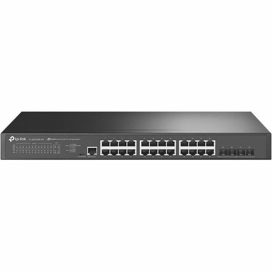 Коммутатор TP-Link TL-SG3428X-M2 Omada 24-Port 2.5GBASE-T L2+ Managed Switch wit — фото лота 1