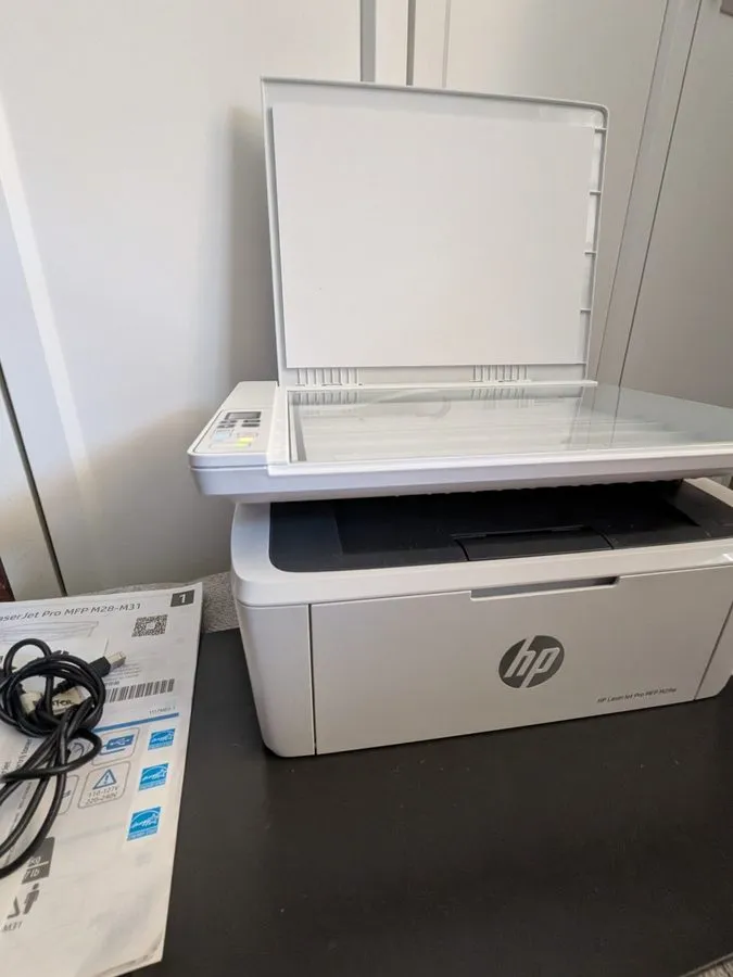 Лазерный принтер HP LaserJet M140w Laser Printer, Black And White Mobile Print, 