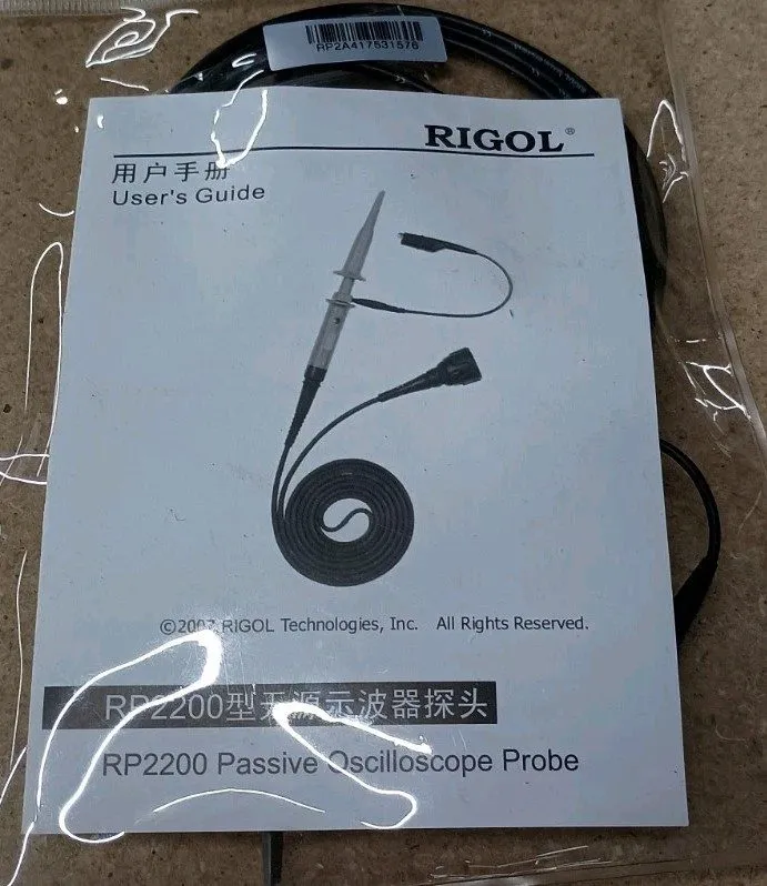 Осциллограф Two Rigol RP2200 Passive Oscilloscope Probe 150 MHZ, 10 x/x 1