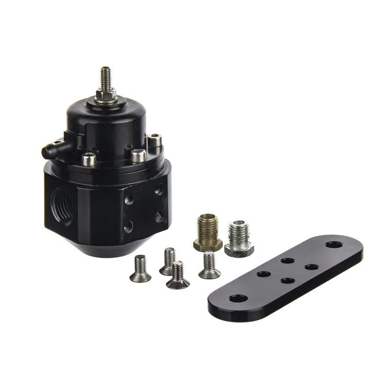 Трубопроводная арматура AEM Universal Black Anodized Adjustable Fuel Pressure Re