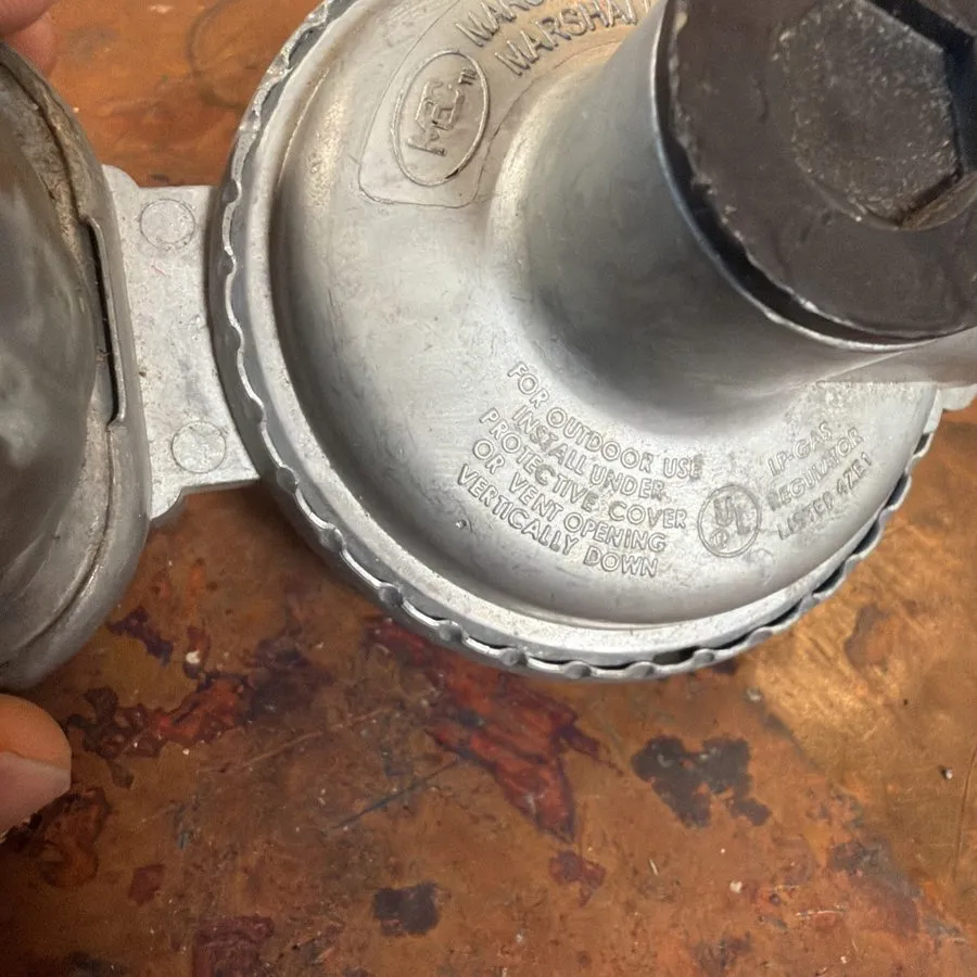 Трубопроводная арматура Marshall Excelsior MEGR-253 2 Stage LP Gas Regulator RV — фото лота 1