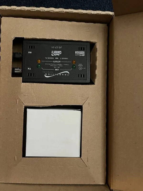 Медиаконвертер Transition Networks SEPOE1013-180 10Base-FL to 10Base-T PoE Media