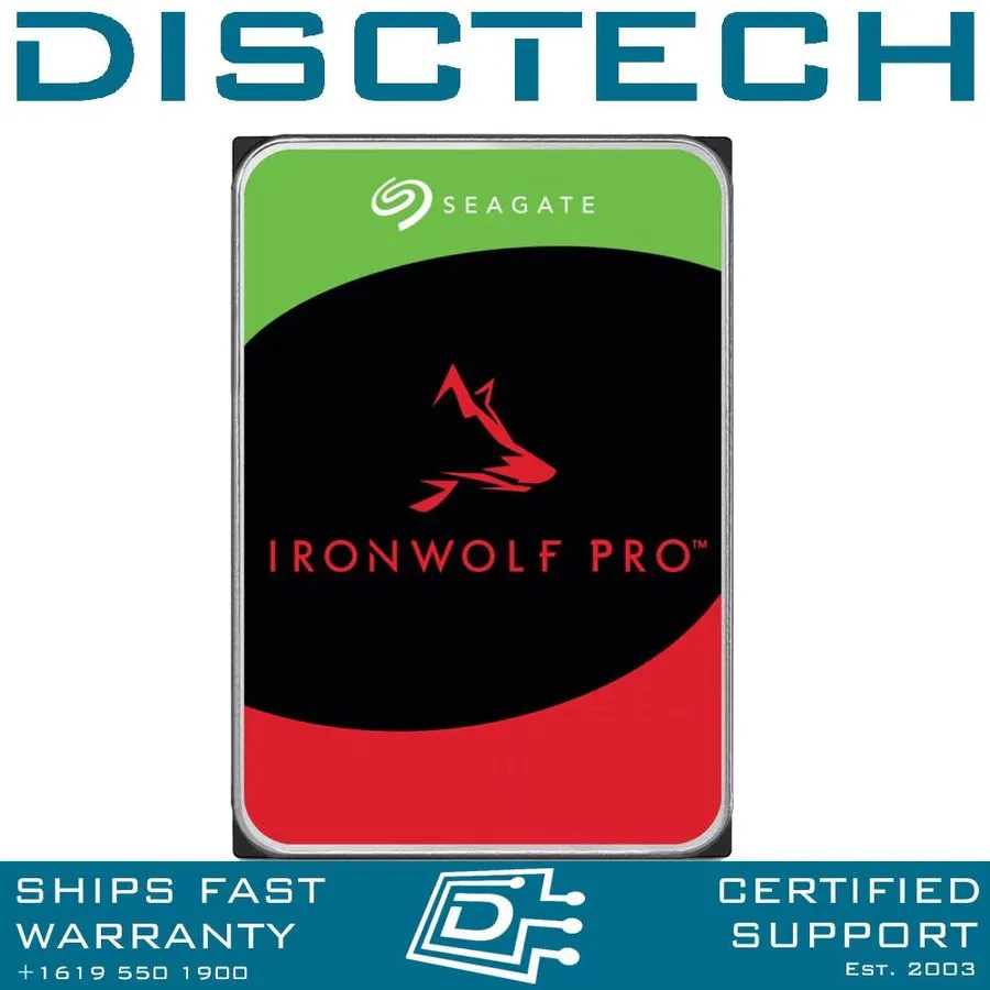 Жёсткий диск Seagate IronWolf Pro ST24000NT002 24TB SATA 6Gbps 512e 7.2K RPM 3.5