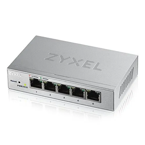 Коммутатор Zyxel Communications GS1200-5 Five Port Managed Switch