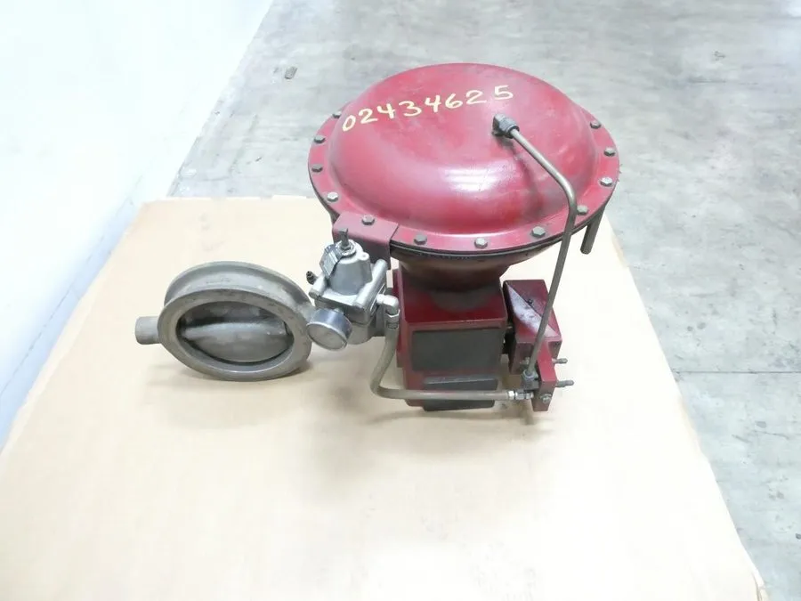 Клапан Masoneilan 33-37412 Minitork Ii Stainless Wafer Butterfly Control Valve 2