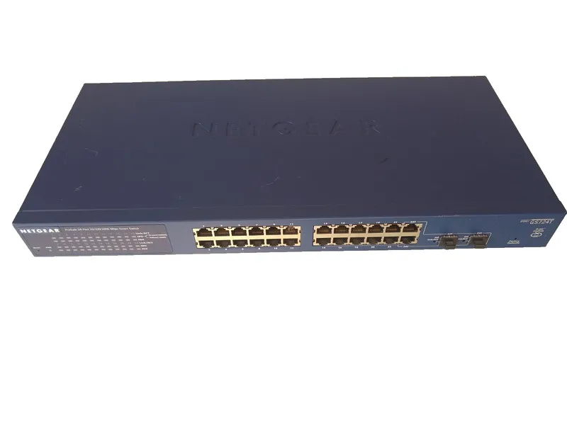 Коммутатор NETGEAR GS724T 24-Port Gigabit Managed Switch ProSAFE Rackmount VLAN