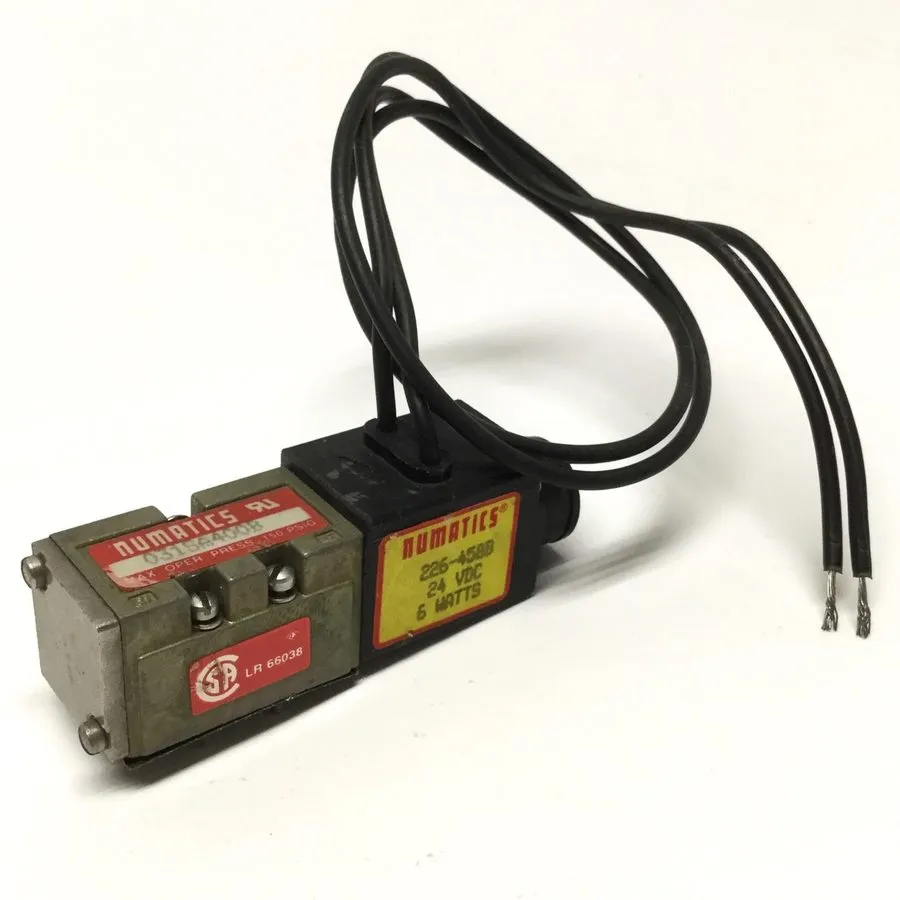 Электромагнитный клапан Numatics 031SA400B Pneumatic Solenoid Valve, 5-Port 2-Po