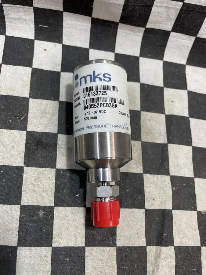 Датчик давления MKS 840B52PCB3GA Baratron Pressure Transducer 500 PSIG +12-32 VD