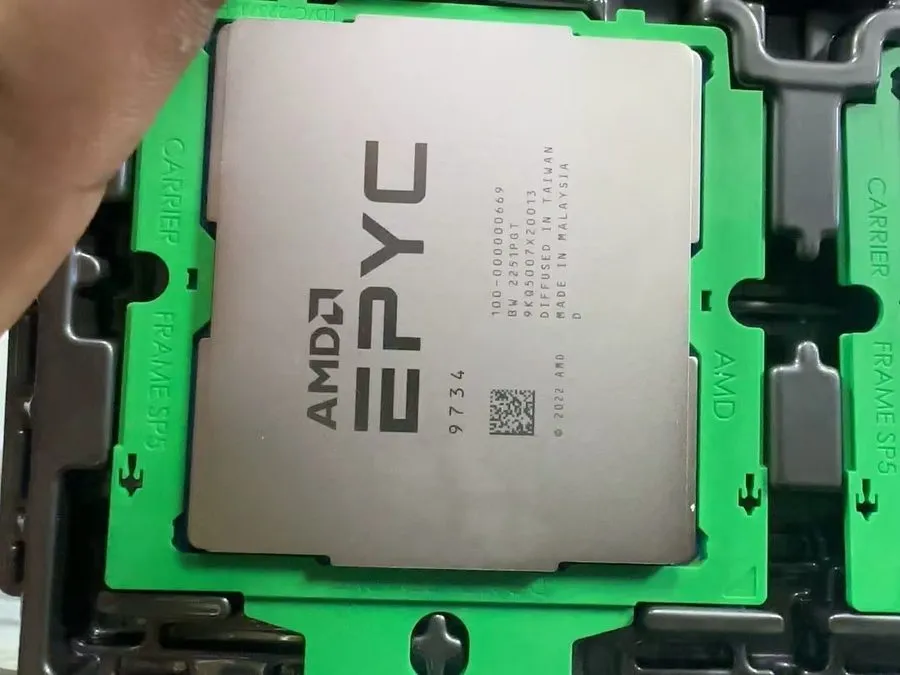 Процессор AMD EPYC 9734 Unlocked CPU Processor 3.0GHz 112 Core 224 Thread SP5 25