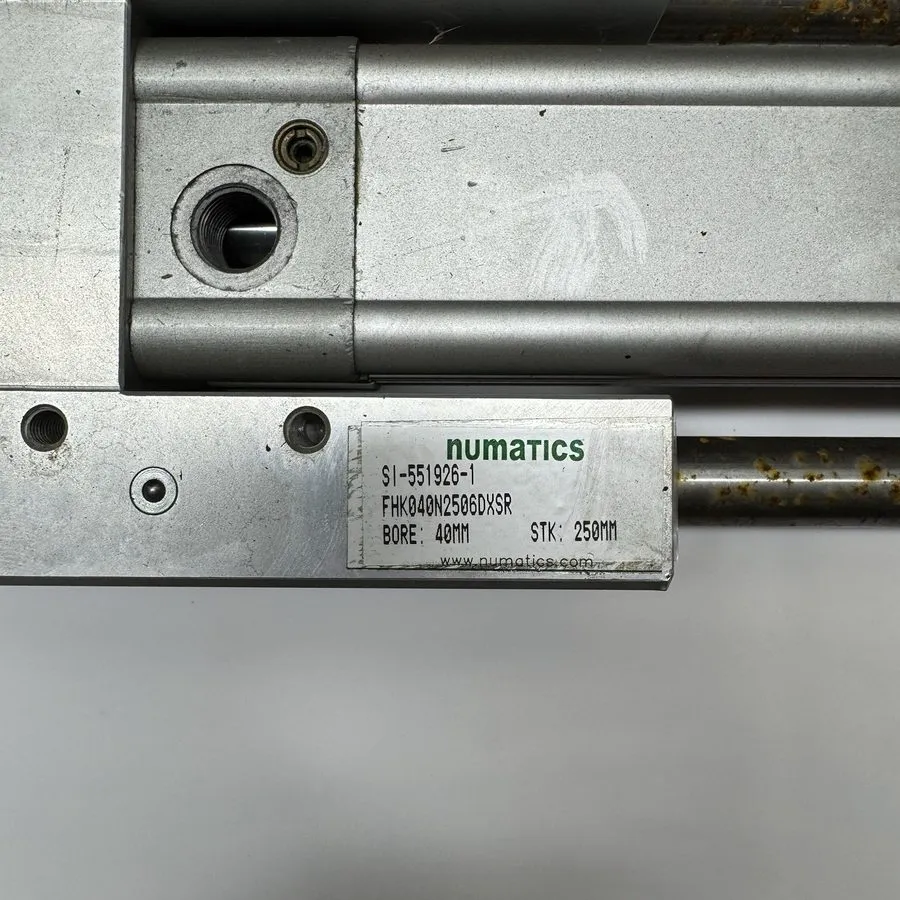 Пневмоцилиндр Numatics FHK40N2506DXSR Guided Pneumatic Cylinder 40mm Bore 250mm 