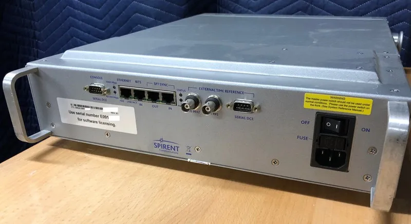 Тестер Spirent Testcenter SPT-2000A (F/W 3.42) with Licences. With Application
