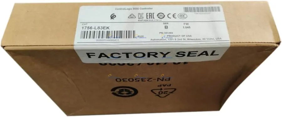 ПЛК Allen Bradley 1756-L83EK ControlLogix Logix5580 Processor