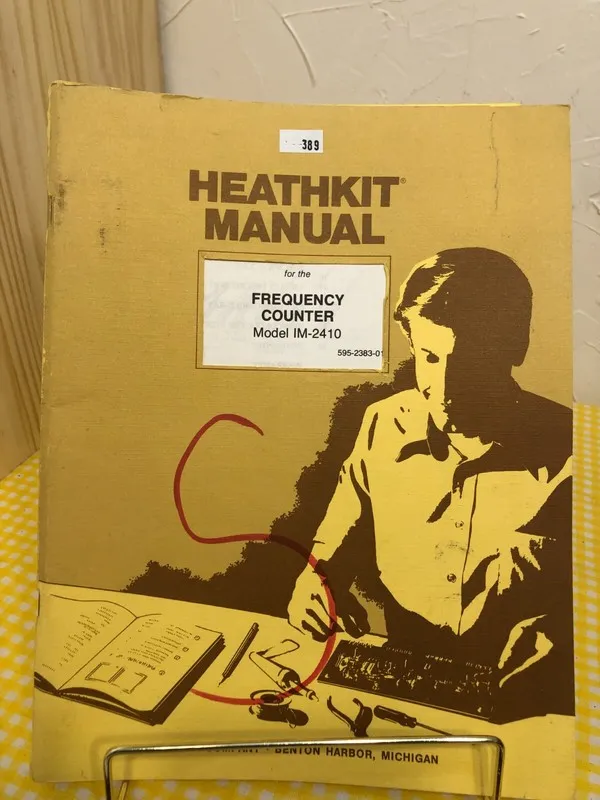 Тестер Heathkit IM-2410 Digital Frequency Counter 10 Hz-225 MHz w/ Manual