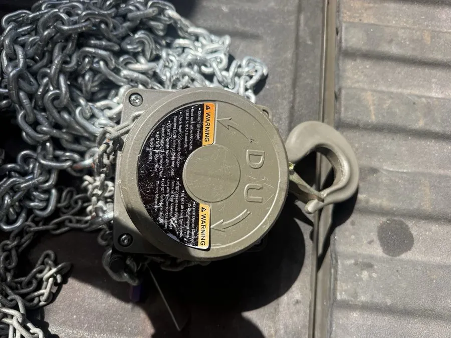 Таль Jet Al100-200-30 2 Ton Hand Chain Hoist 30 Ft. Lift — фото лота 2