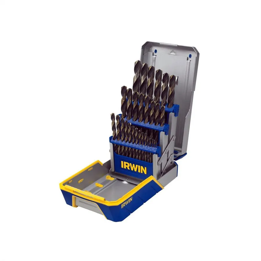 Режущий инструмент H55 IRWIN Drill Bit Set, High-Speed Steel, 29-Piece — фото лота 1