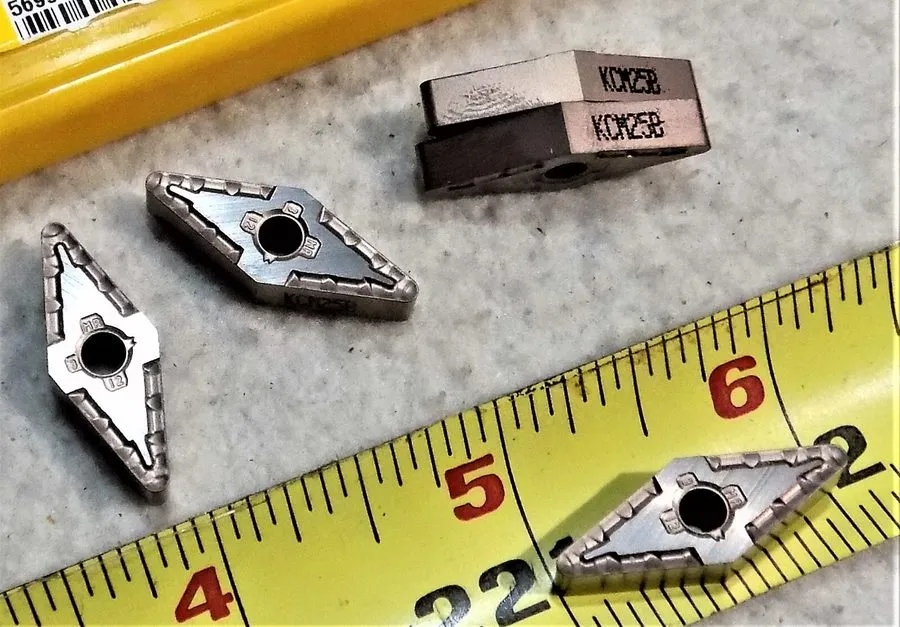 Режущий инструмент KENNAMETAL VNMG160412MR VNMG333MG Grade KCM25B Carbide Indexa — фото лота 2