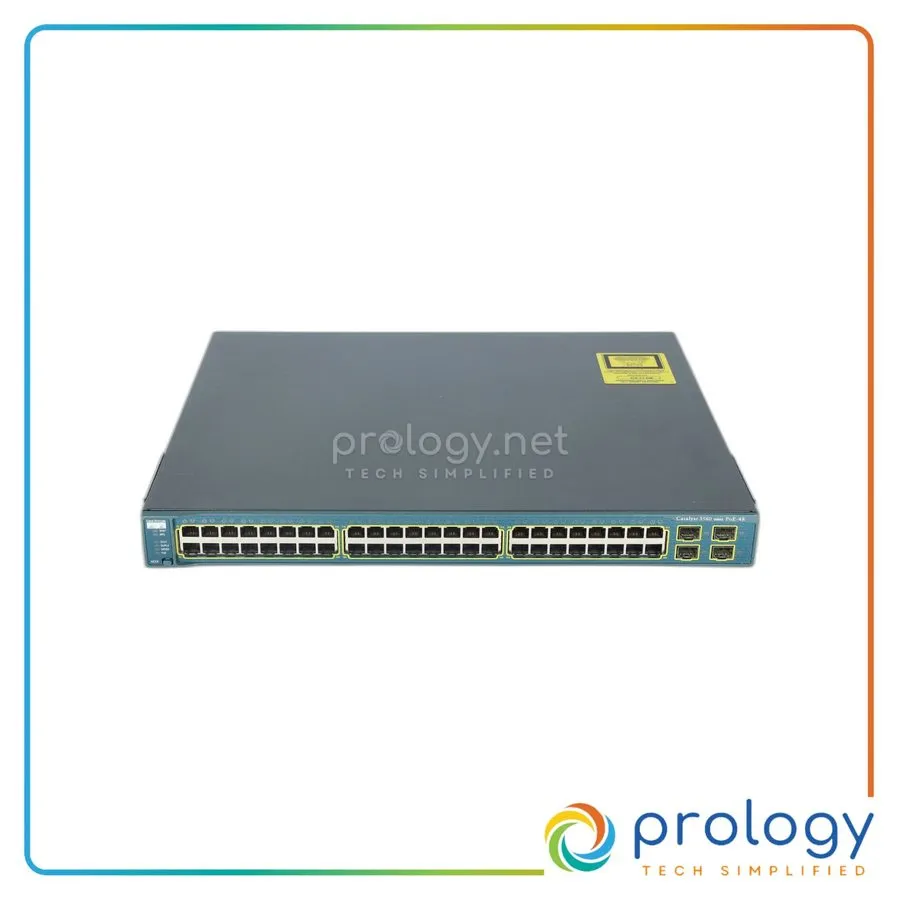 Коммутатор Cisco WS-C3560-48PS-E 3560 48 port POE switch. 90 Day's