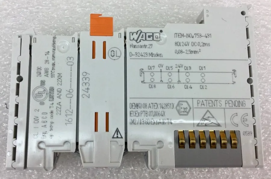 Модуль ввода-вывода WAGO 753-431 INPUT-OUTPUT SYSTEM MODULE 24VDC 0.2MS