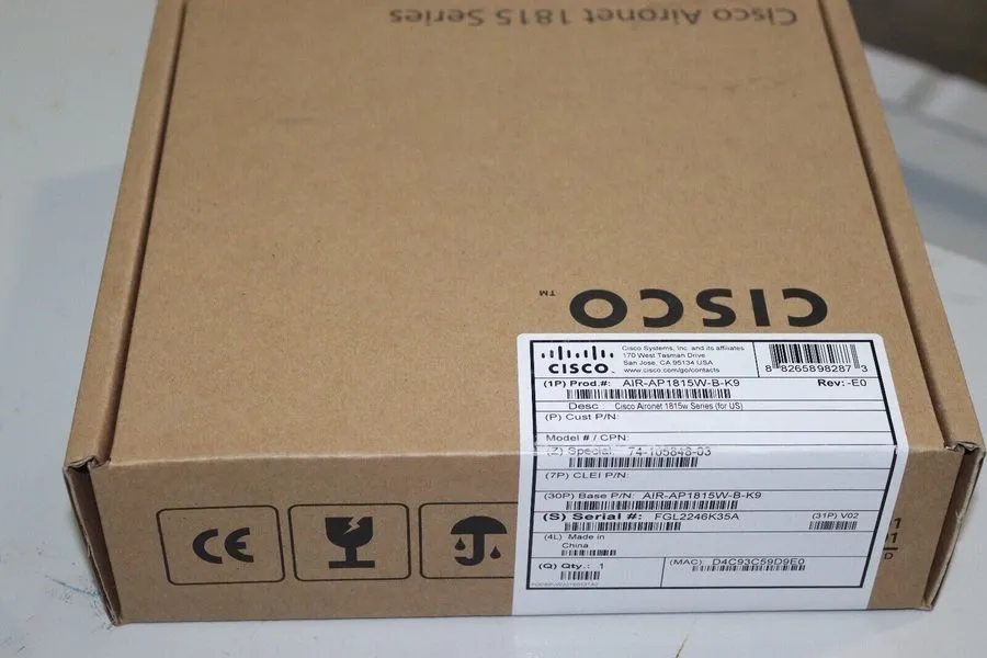 Точка доступа Cisco Aironet AIR-AP1815W-B-K9 1815W ACCESS-POINT