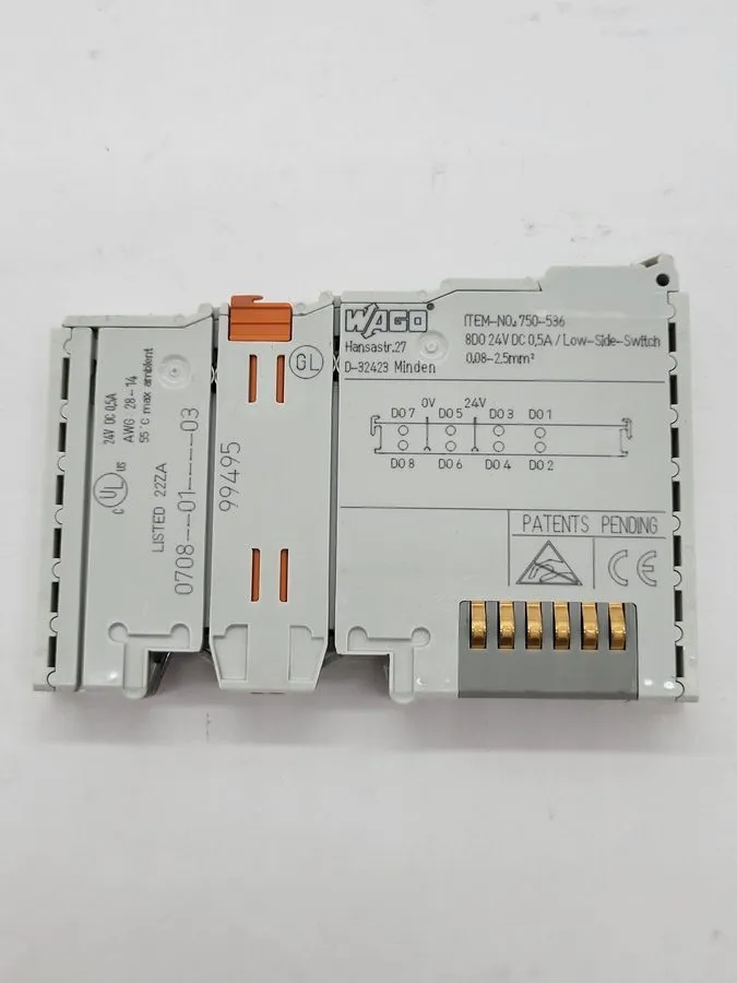 Модуль ввода-вывода WAGO Sealed 24 VDC Output Module 750-536