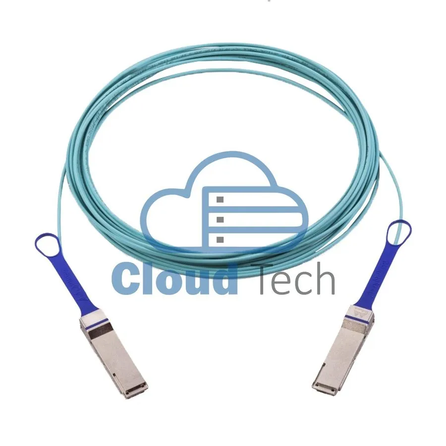 Трансивер Mellanox MFA1A00-C010 10M Compatible 100G QSFP28 Active Optical Cable — фото лота 1