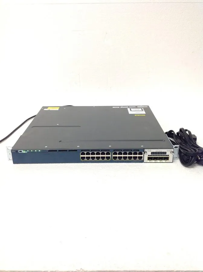 Коммутатор Cisco WS-C3560X-24T-S 24-Port Gigabit Ethernet Switch w/C3KX-NM-10G