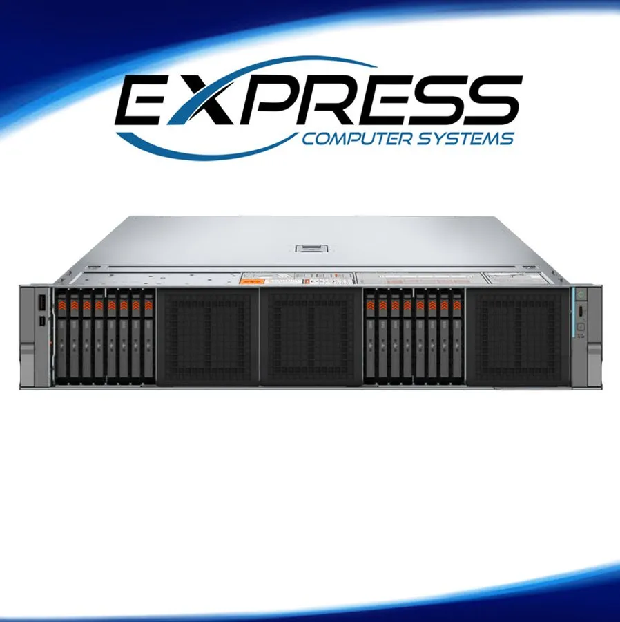 Сервер PowerEdge R7715 16xEDSFF 1x AMD 9845 2.1Ghz 160C 128GB 1x 1.92TB RI NVMe 