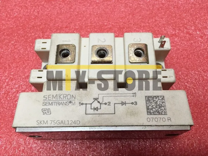 Силовой модуль SEMIKRON Module SKM75GAL124D 100%