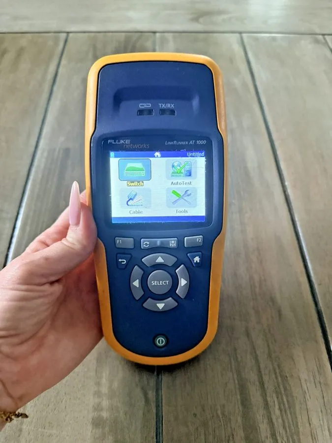 Тестер Fluke Networks LinkRunner LRAT-1000 Network Auto Tester ( and WORKING)