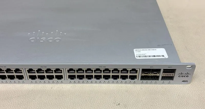 Коммутатор Cisco Meraki MS355-48X-HW 48-Port Managed PoE Switch 10GbE 40GbE — фото лота 3