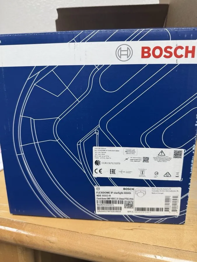 Камера Bosch FLEXIDOME IP starlight 8000i NDE-8503-R Wired Outdoor Dome Camera