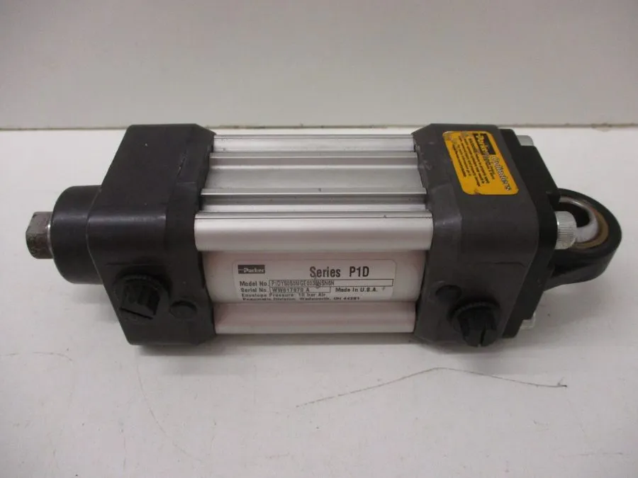 Пневмоцилиндр Parker P1D Pneumatic Cylinder P1DYS050MGE0038NSN6N 10 Bar Air USA 