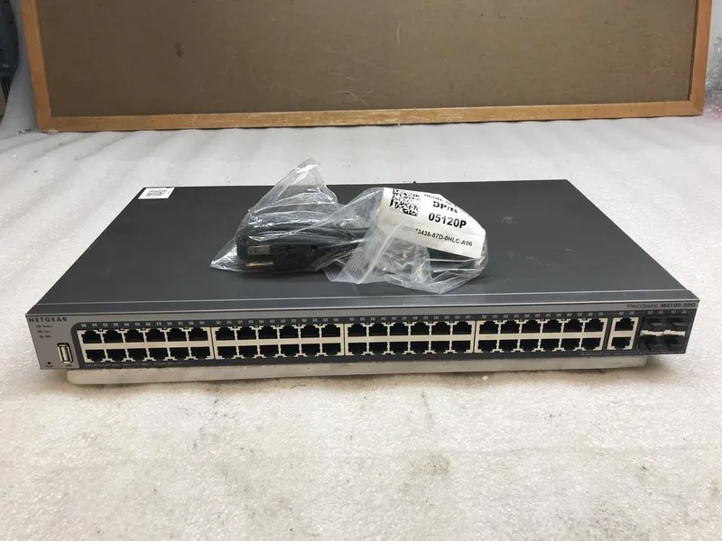 Коммутатор NetGear M4100-50G ProSafe 50 Port Managed Switch Gigabit L2+ Rackmoun