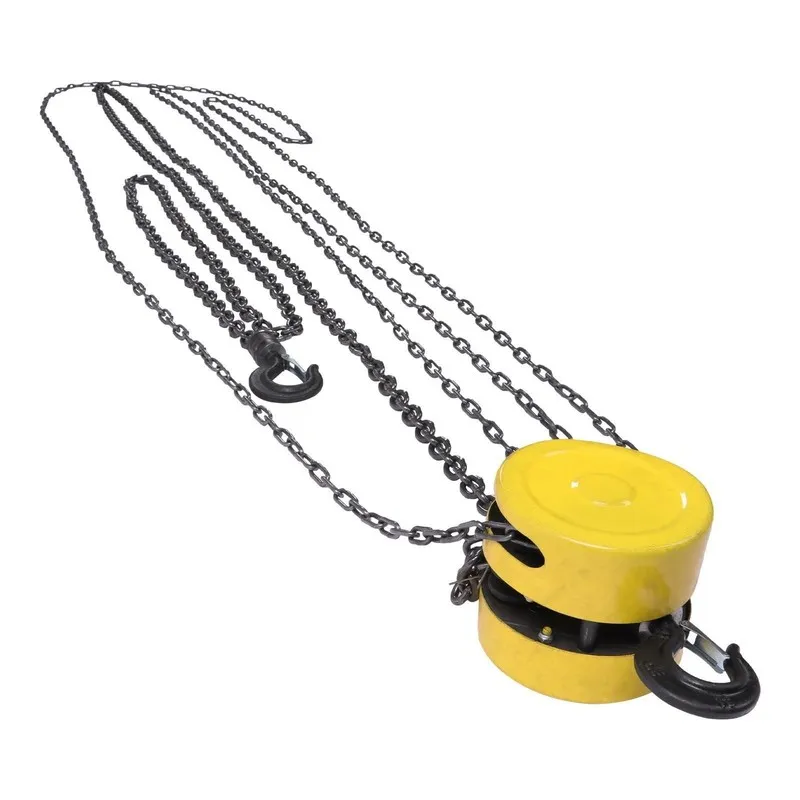 Таль Chain Hoist Chain Block 1 Ton/2200lbs 20 FT Lift Heavy-Duty Steel Hook Gara