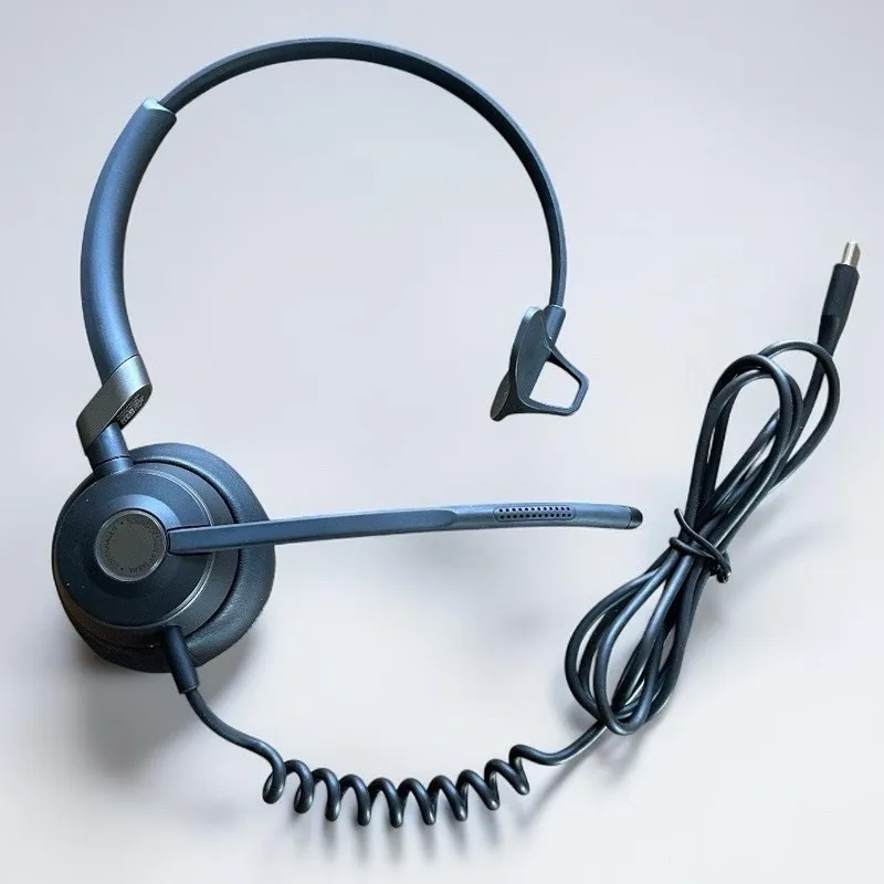 VoIP-шлюз Jabra Engage 50 HSC080 Corded Mono Headset USB-C 5093-610-189 — фото лота 2
