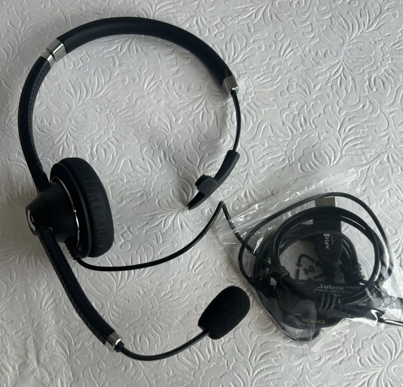 IP-телефон Jabra UC Voice 750 HSC012 USB Wired Headset Office Headphones