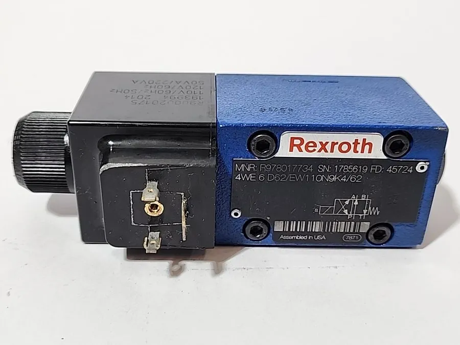 Пневмоклапан Rexroth R978017734 Direction Control Valve Coil Voltage 120VAC