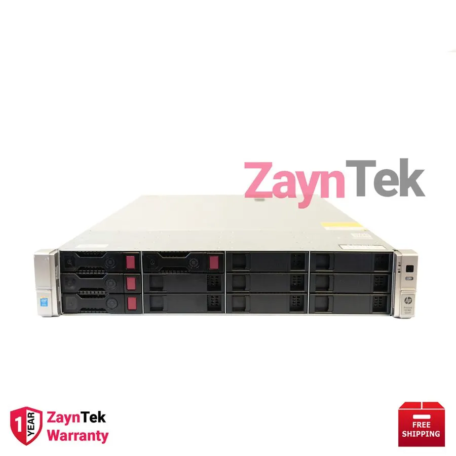 Сервер HPE PROLIANT DL380 G9 12LFF RACKSERVER 64GBDDR4 1xE52630v3 NEWHPE 24TB HD