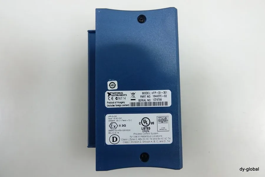 Трансивер National Instruments cFP-DI-301 16 Channel Input Module 184437B-02 Pul