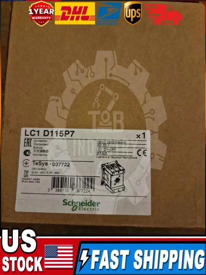 Контактор Schneider Electric Contactor LC1D115P7 / TeSys 037722