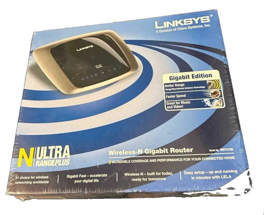 Маршрутизатор Cisco WRT310N 6.75 Mbps 4-Port Gigabit Wireless N Router