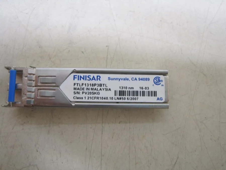 Трансивер Finisar FTLF1318P3BTL 1.25 Gb/s SFP-LX 1310nm 10km SMF transceiver
