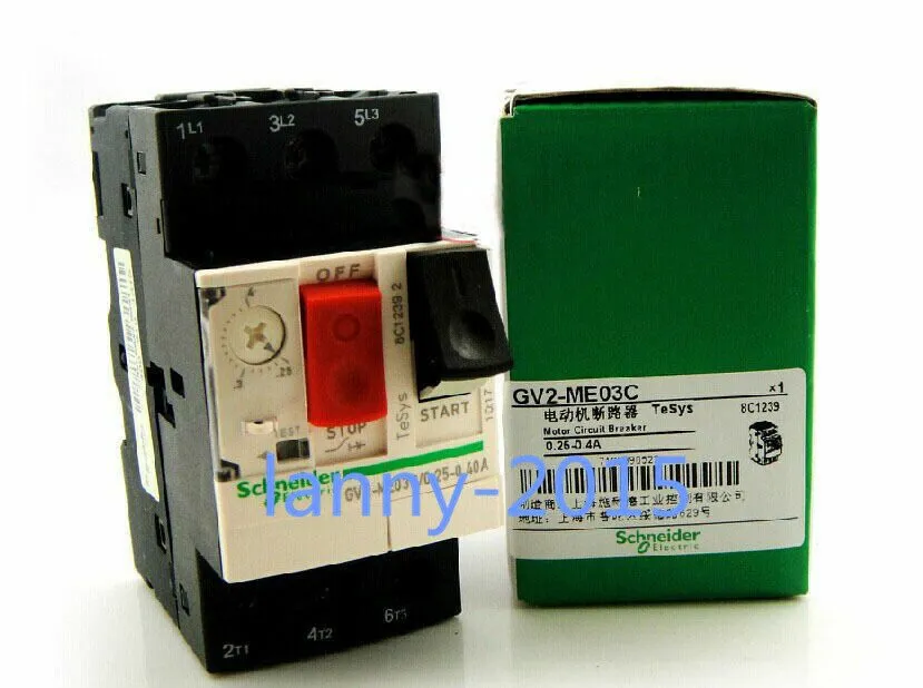 Автоматический выключатель Schneider GV2ME03C (0.25-0.4A) circuit breaker