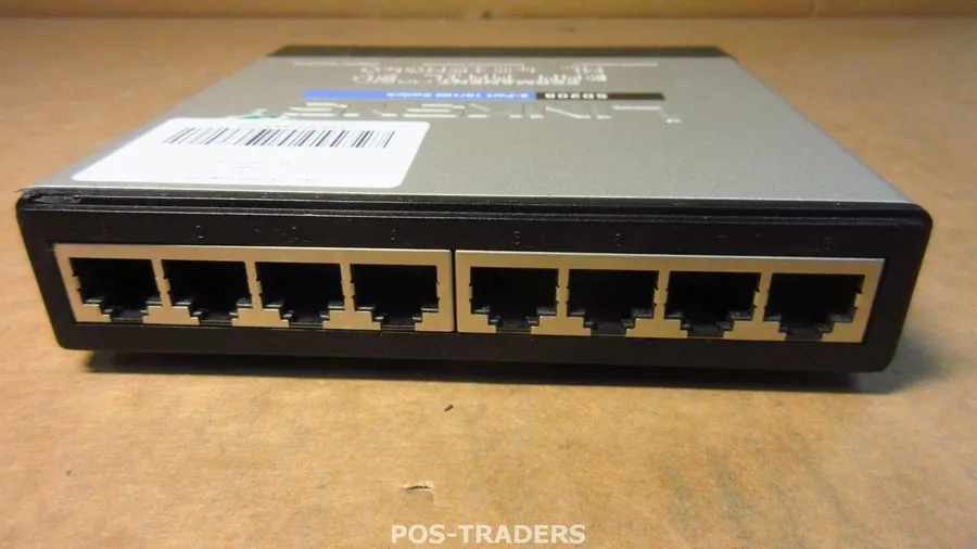 Коммутатор Cisco SD208 8 Port 10/100 Unmanaged Desktop Switch, v1.2, 100389