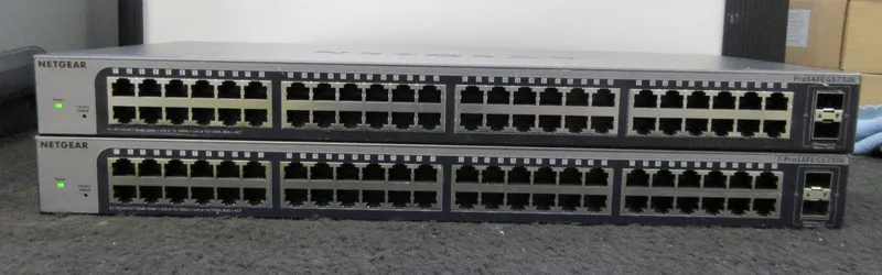 Коммутатор NetGear ProSafe (GS750E) 50 Port Rack-Mountable Ethernet Switch