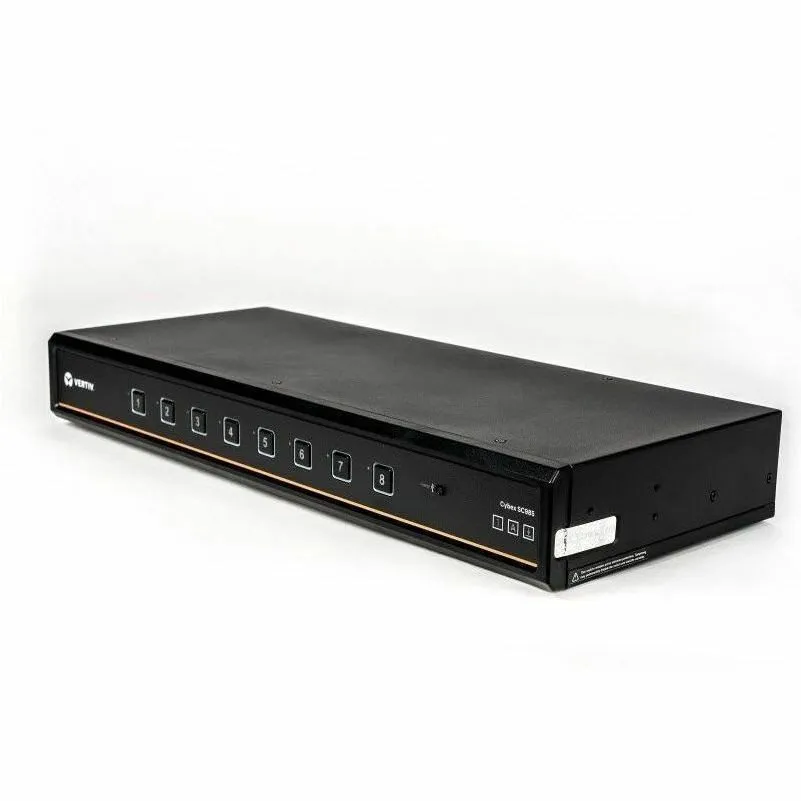 KVM-переключатель Liebert SC985DPH400 KVM Switch Dual Head 8 Port USB — фото лота 2