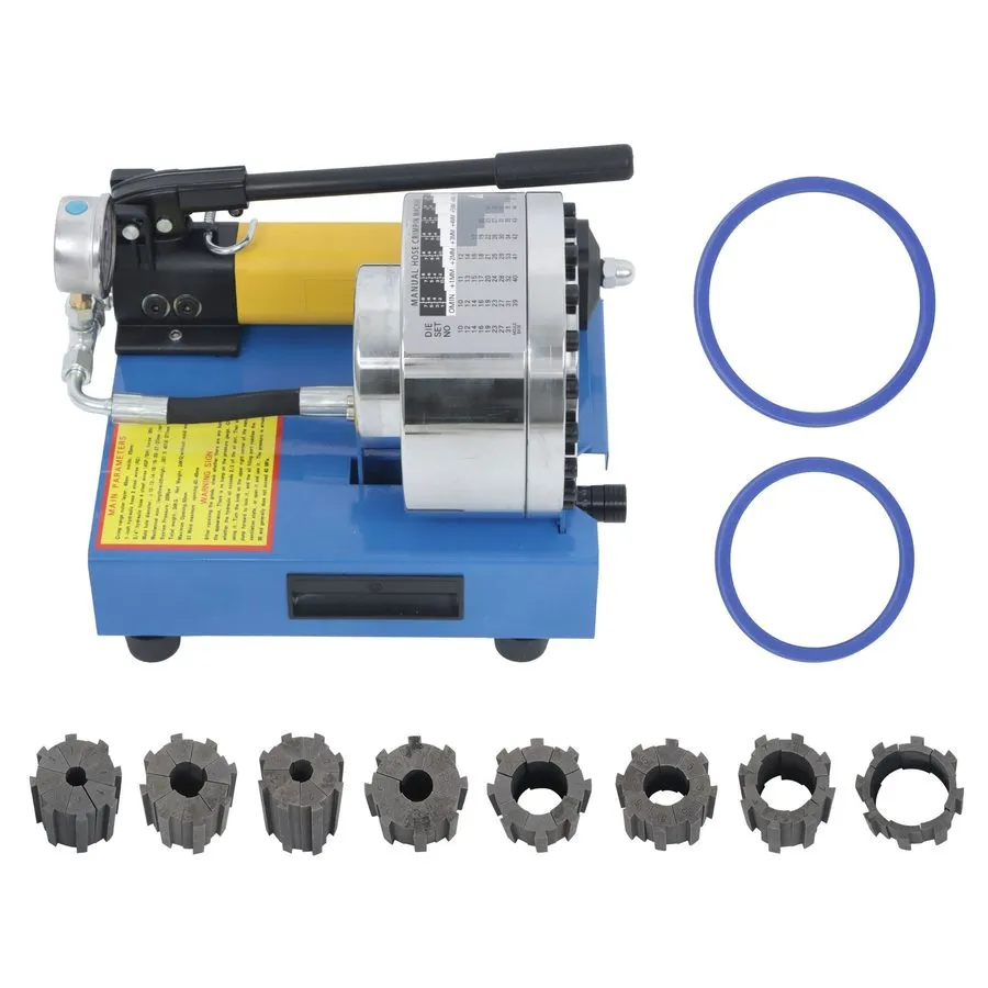 Трубопроводная арматура Portable Hydraulic Hose Crimper Pipe Crimping Machine 56 — фото лота 1