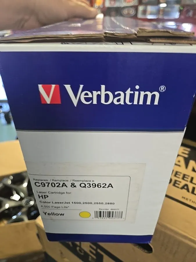 Принтер Verbatim Laser Cartridge C9702A & Q3962A — фото лота 2