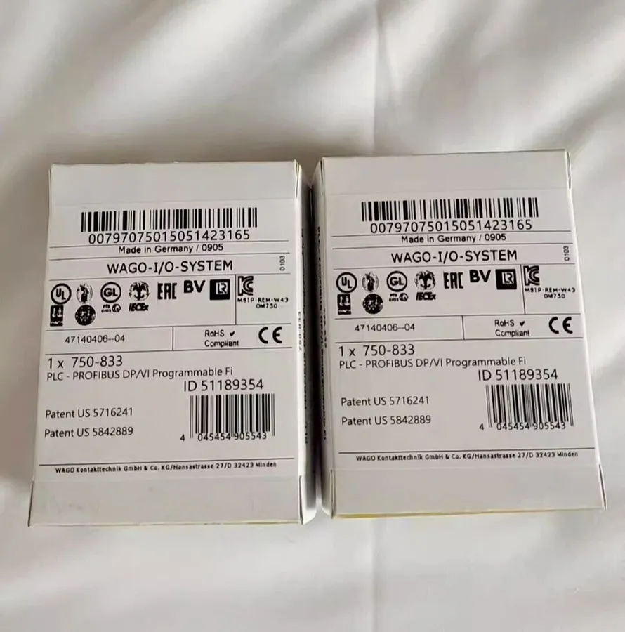 Контроллер WAGO 750-833 PROFIBUS CONTROLLER MODULE 24VDC